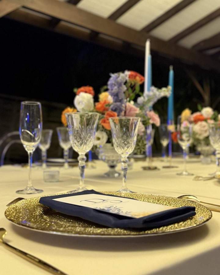 Mise en place de couverts Martinique
