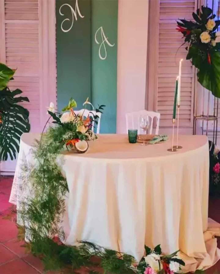 Salle de reception decoree Martiniq 92f5